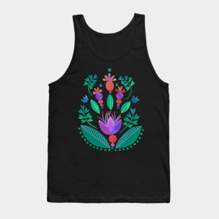 Kurbits - Balance - Scandinavian Folk Art Tank Top